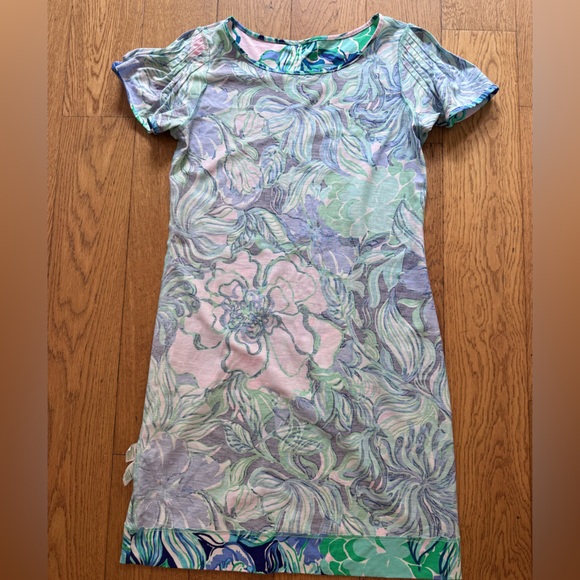 Lilly Pulitzer Marah Dress SZ S Multi Party Thyme - Picture 7 of 13